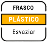 Frasco – Plástico – Esvaziar
